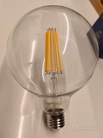 lampada globo led 15 w luce calda 