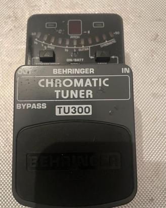 Pedale Behringer Chromatic tuner TU300