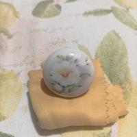 pomelli in ceramica con motivo floreale 