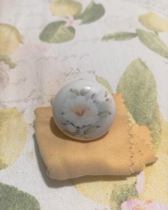 pomelli in ceramica con motivo floreale 
