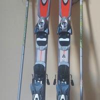 SCI HEAD CARVE mis 130 cm + Racchette