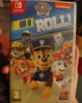 paw patrol  on a roll gioco Nintendo switch