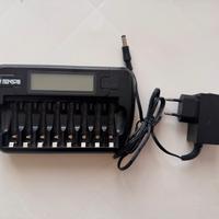 Caricabatterie nero TENSAI 8 slot [prodotto 2]