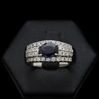 ANELLO A FASCIA ORO 18KT BRILLANTI 0.5 CT NATURALI