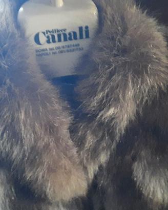 pelliccia di marmotta montata su camoscio