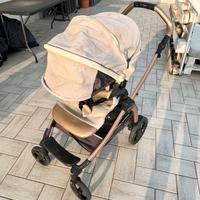 Passeggino peg perego rosa
