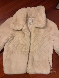 Ecopelliccia bianco/crema