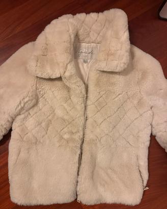 Ecopelliccia bianco/crema