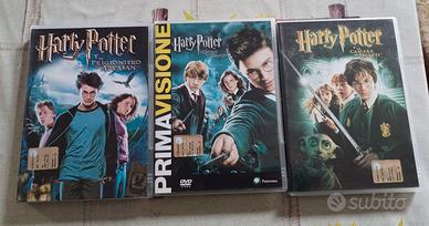 3 DVD Harry Potter 