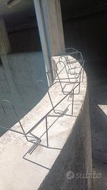 PORTAVASI (e vasi) da balcone 