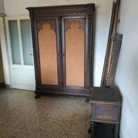 Camera da letto in legno massiccio