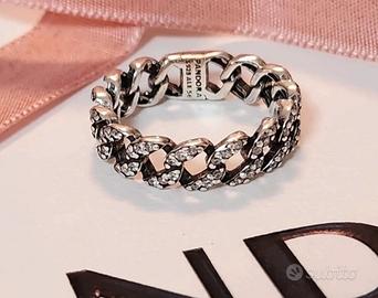 Anello a fascia Cubana "Rigido" della Pandora