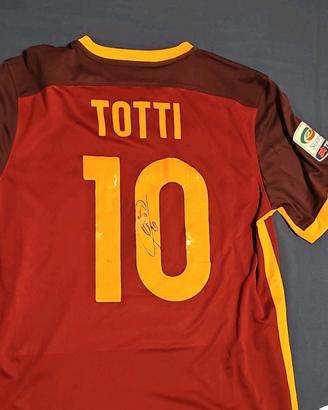 maglia totti firmata as Roma  stagione 2014/15