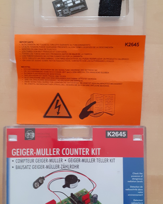 Kit contatore geiger k2645