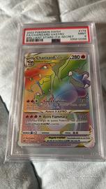 CHARIZARD ASTRI LUCENTI HYPER PSA9 ITALIANO
