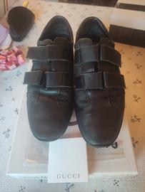 sneakers uomo Gucci in pelle tg 43