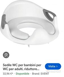Sedile wc per bambini riduttore