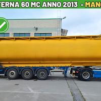 Semirimorchio cisterna mangimi menci 60 mc