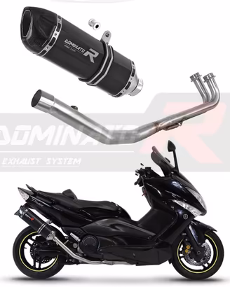 SCARICO COMPLETO TITANIO BLACK YAMAHA TMAX T-MAX 5