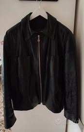 GIACCA IN PELLE NERA TAGLIA 46