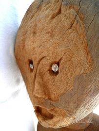 Statua funeraria Bongo Sudan arte tribale africana