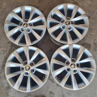 4 cerchi lega skoda octavia r16 lt55552