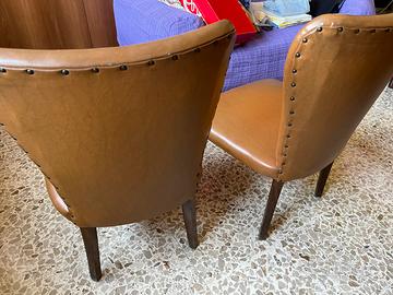 Poltroncine da camera da letto, anni 50/60