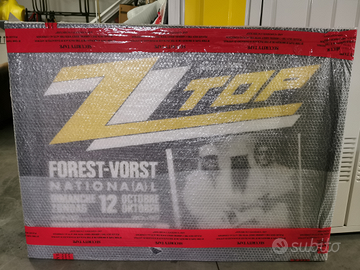 Zztop cornice quadro poster concerto