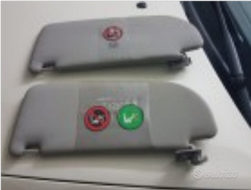 Alette parasole fiat stilo, lybra, croma e simili