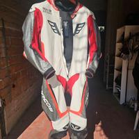 Tuta moto Vircos in canguro + airbag alpinestars