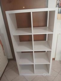 libreria IKEA bianca 8 moduli