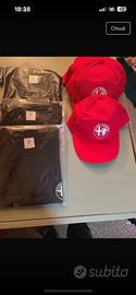 Alfa romeo articoli nuovi cappello + maglietta M