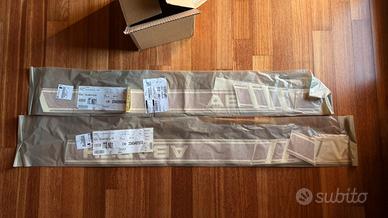 Strisce laterali Abarth 595 originali rosse