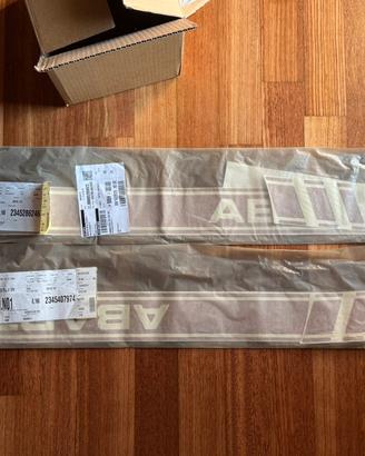 Strisce laterali Abarth 595 originali rosse