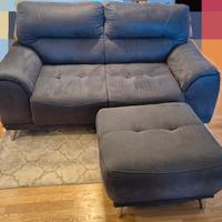 Divano + Puff salotto