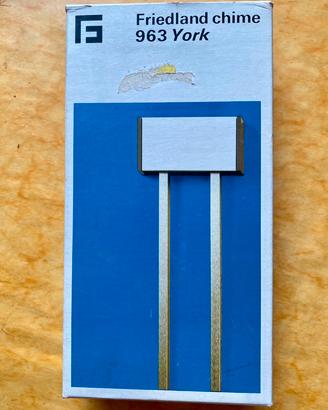 Campanello tubolare vintage per la porta
