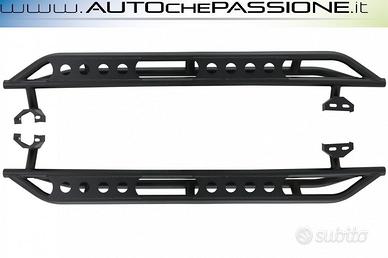Coppia pedane Acciaio per Jeep Wrangler JK 07 2017
