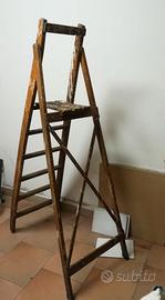 scala in legno vintage