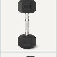 Set di 2 manubri esagonali 5 kili