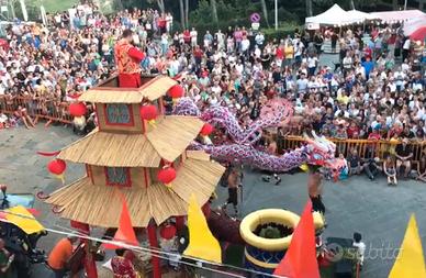 Drago cinese carnevale