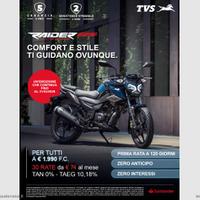 TVS MOTOR RAIDER 125 IN PROMO FINO AL 31/03/2026 R