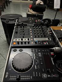 Coppia Cdj-350 + Djm-700 pioneer