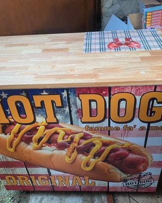 Bancone hot dog