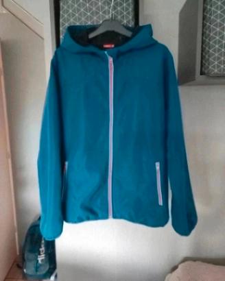 giacca sportiva tessuto antivento 