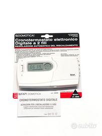 Cronotermostato digitale a 2 fili