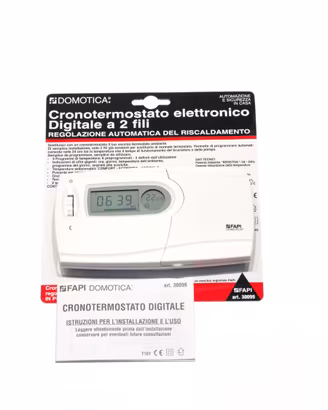 Cronotermostato digitale a 2 fili