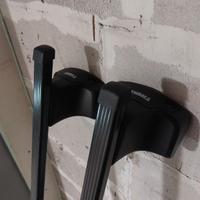 Thule barre portapacchi 127cm + piedi 754 chiave