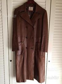 Giacca cappotto trench vera pelle Gucci originale