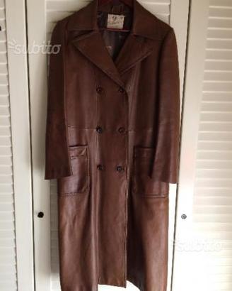 Giacca cappotto trench vera pelle Gucci originale