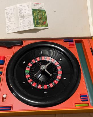 ROULETTE CAMPIONE GIOCO IN SCATOLA ANNI 80 ISAT